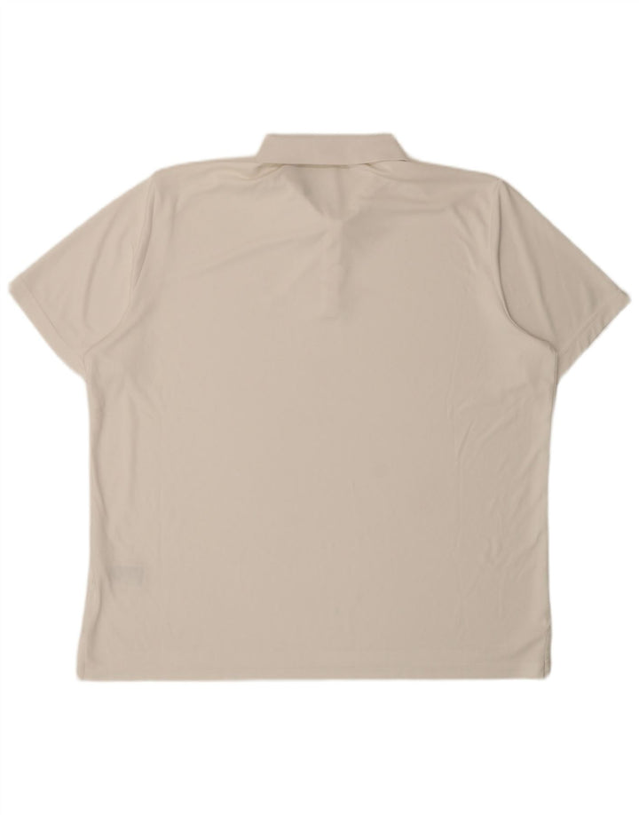 Polo Adidas Hombre 2XL Poliéster Blanco