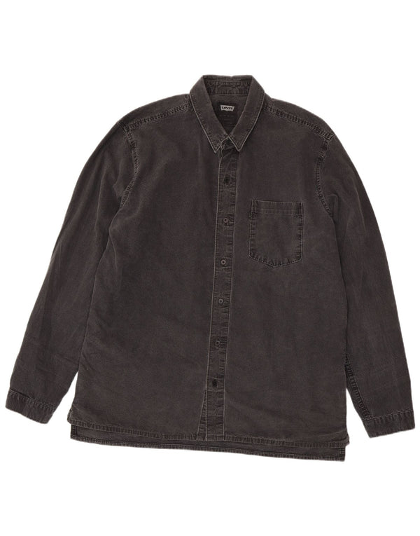 Levi's Camisa Vaquera Hombre XL Algodón Gris