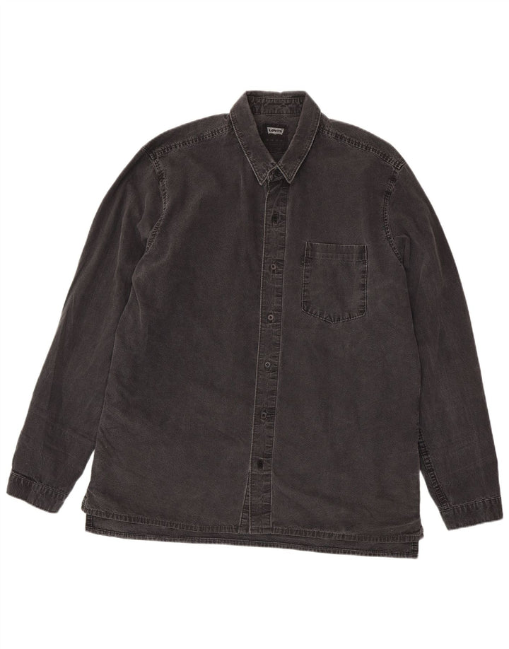 Levi's Camisa Vaquera Hombre XL Algodón Gris