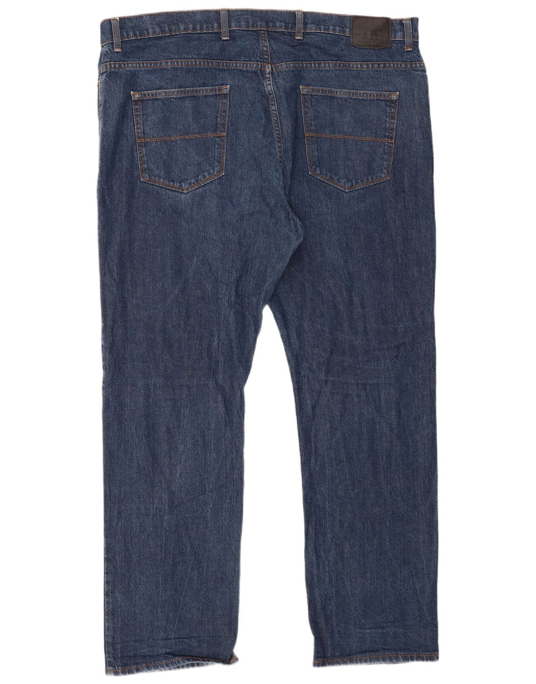 Marks & Spencer Vaqueros rectos regulares para hombre W42 L31 Algodón azul