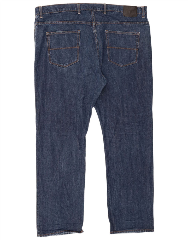 Marks & Spencer Vaqueros rectos regulares para hombre W42 L31 Algodón azul