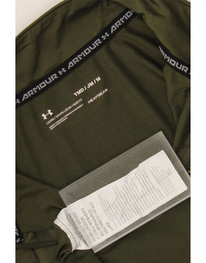 UNDER ARMOUR Boys Graphic Pullover Tracksuit Top 9-10 Years Medium  Khaki Vintage Under Armour and Second-Hand Under Armour from Messina Hembry 