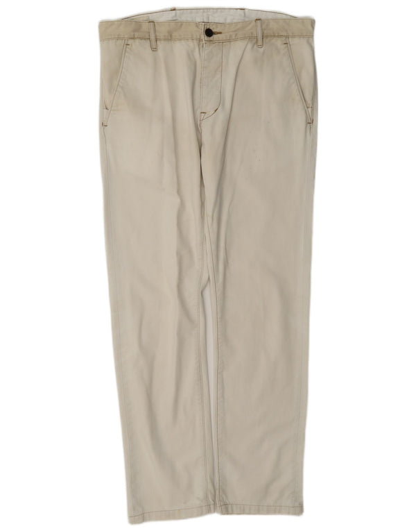 Levi's Pantalón chino recto para hombre W38 L32 Blanco