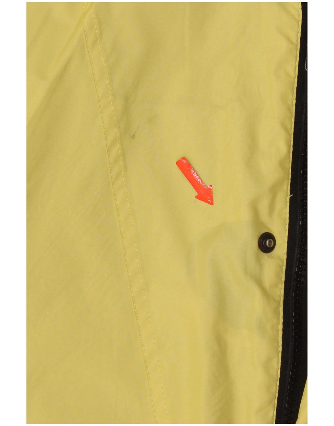 Schoffel Chaqueta impermeable holgada con capucha para hombre UK 36 Small Poliéster amarillo