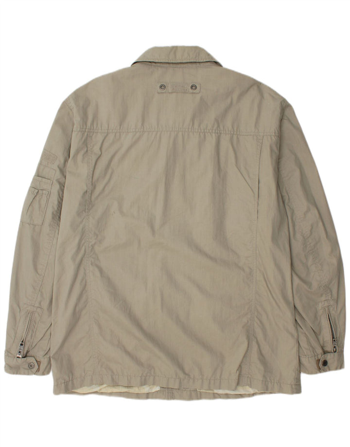 Camel Active Chaqueta militar para hombre UK 40 Large Khaki
