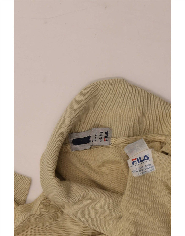 Polo Fila Hombre IT 50 Algodón Beige Medio