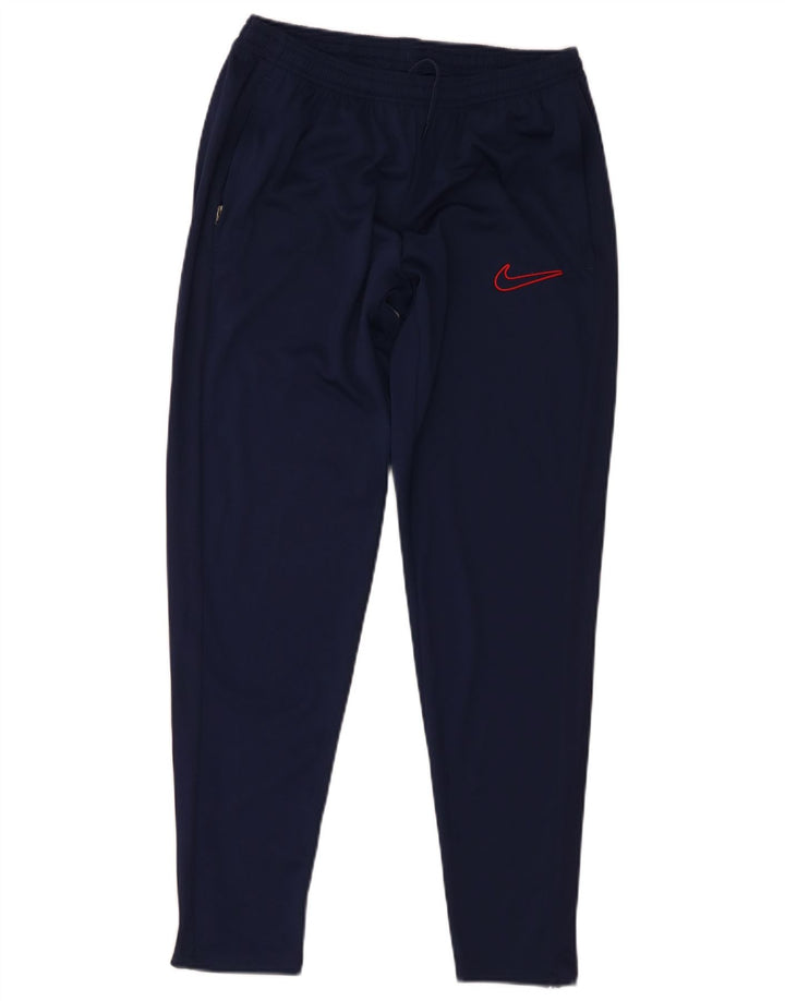 Pantalón De Chándal Nike Dri Fit Para Hombre Poliéster Azul Marino Mediano