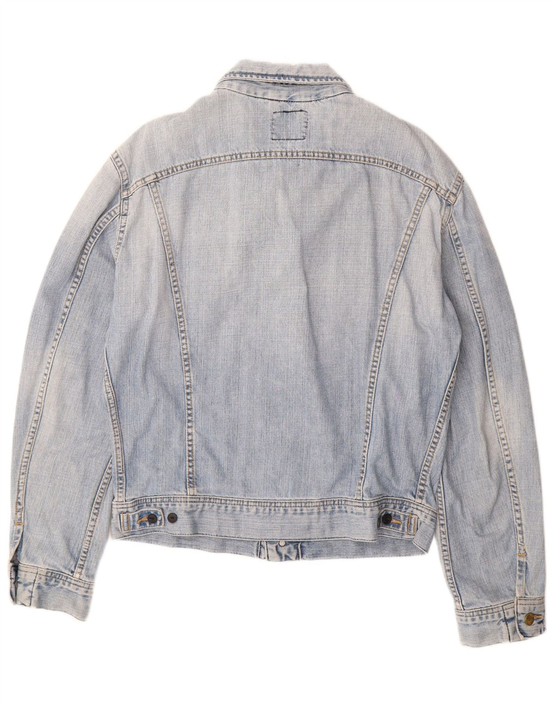 LEE Chaqueta vaquera para mujer Reino Unido 16 Algodón azul grande