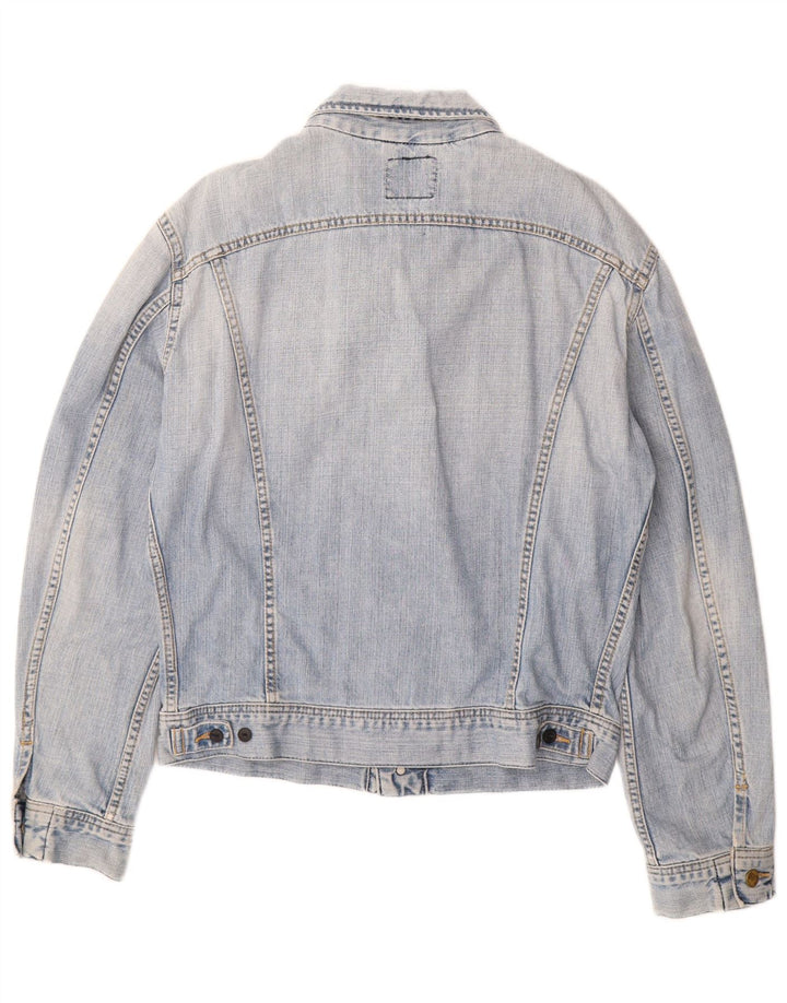 LEE Chaqueta vaquera para mujer Reino Unido 16 Algodón azul grande