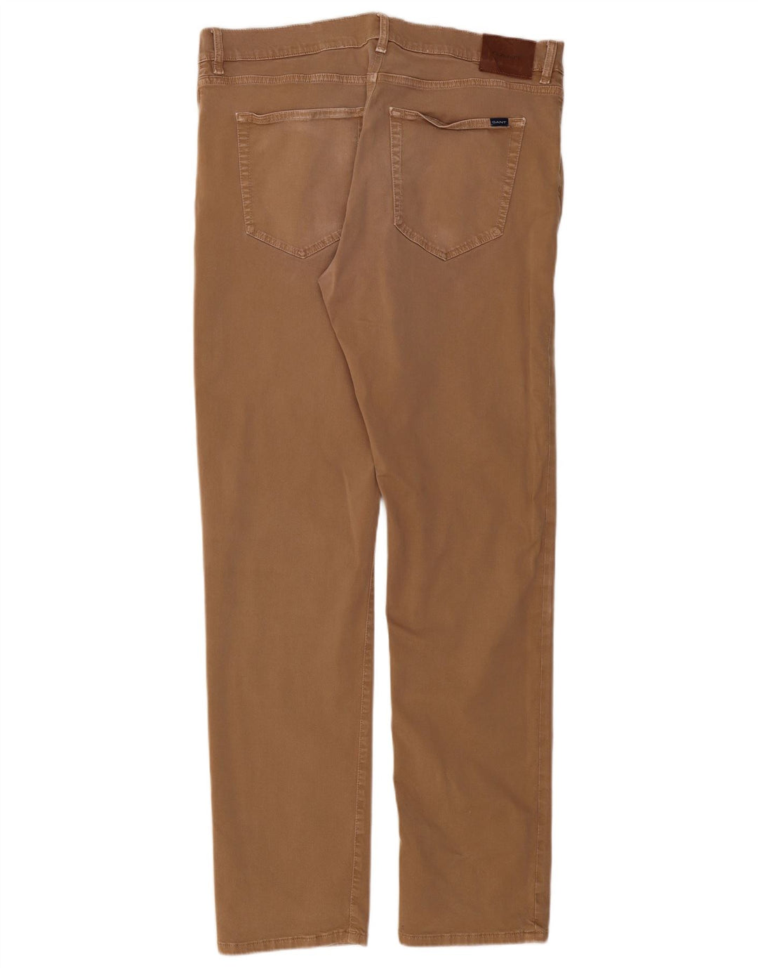 GANT Pantalón casual de corte regular para hombre W38 L34 Algodón marrón