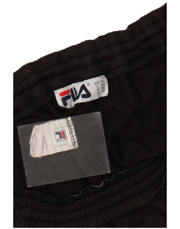 FILA Pantalón de Chándal Hombre XL Poliéster Negro
