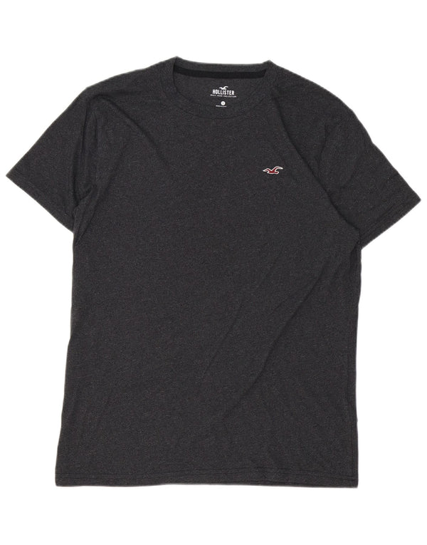 HOLLISTER Camiseta Hombre Top Small Gris Algodón