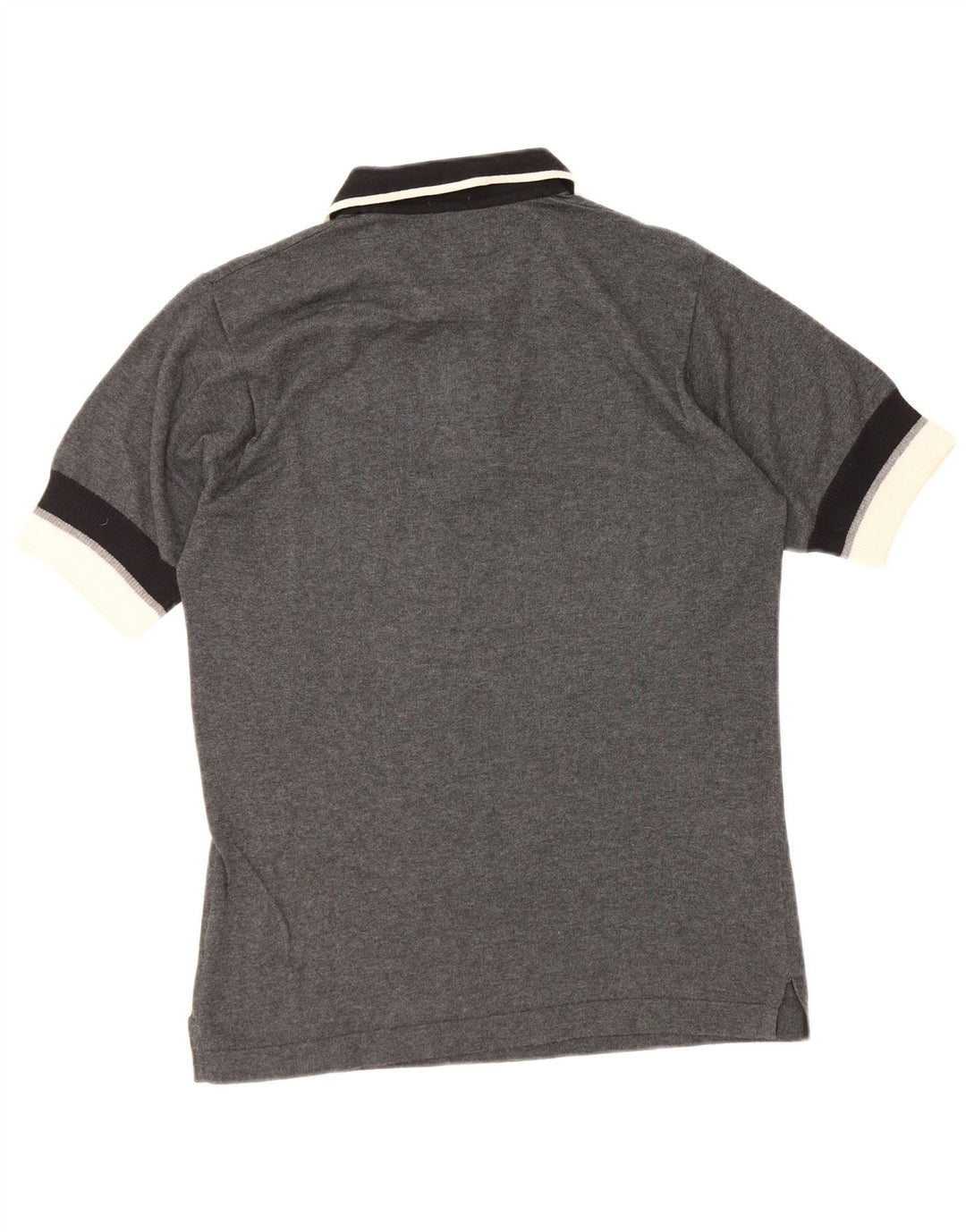 Fila Polo para hombre de algodón color block gris pequeño