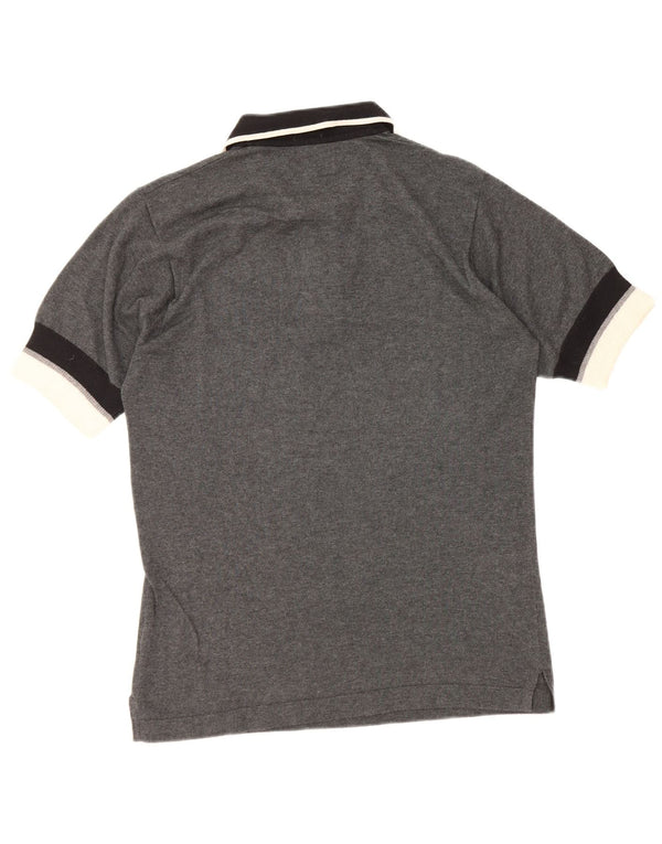 Fila Polo para hombre de algodón color block gris pequeño