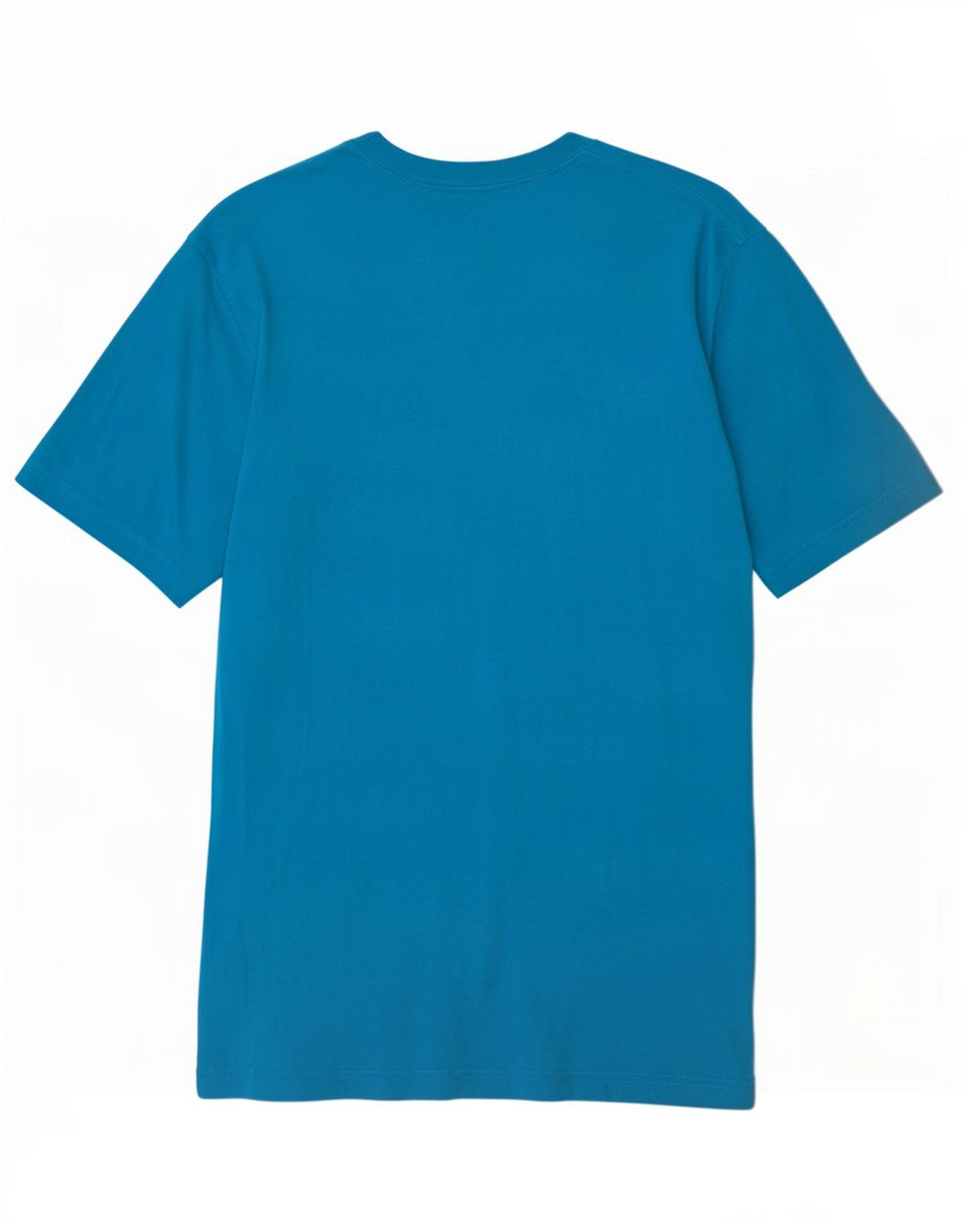 Nike Camiseta con gráfico de corte regular para hombre, talla pequeña, algodón azul