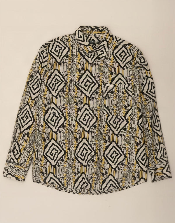 Camisa Woodin Hombre Grande Multicolor Geométrico