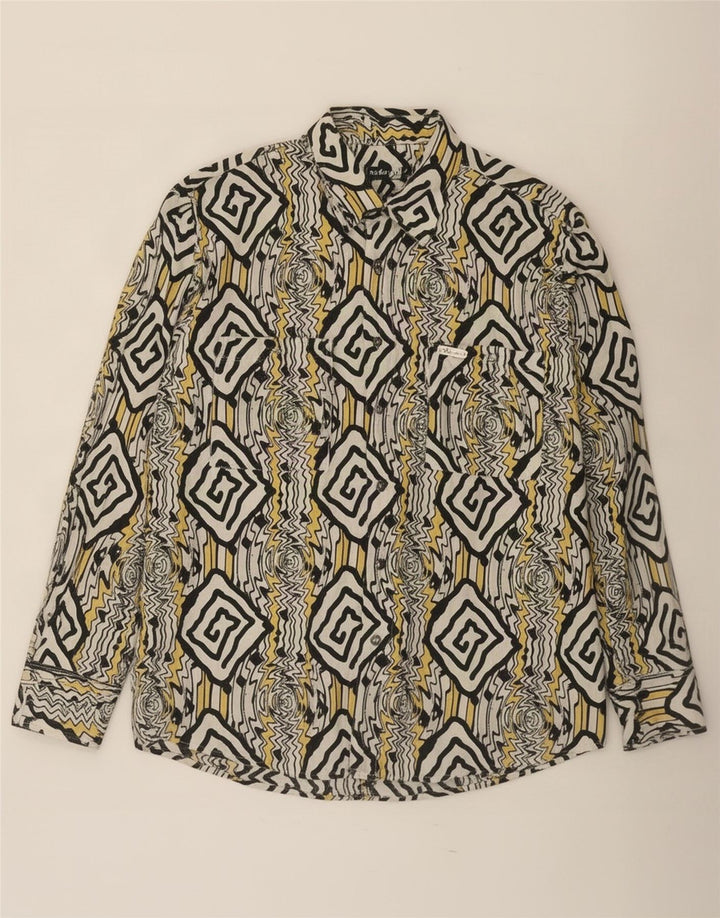 Camisa Woodin Hombre Grande Multicolor Geométrico