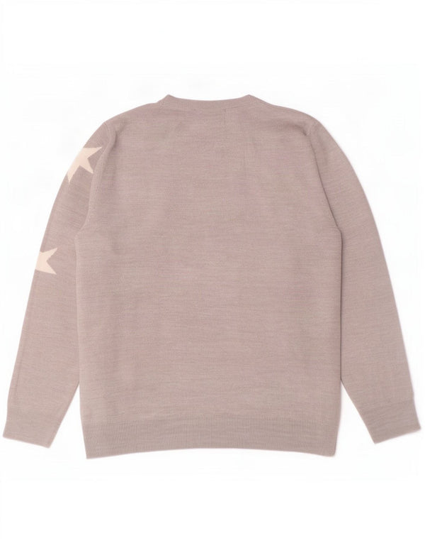 Marks & Spencer Jersey con Cuello Barco para Mujer UK 40 XL Gris