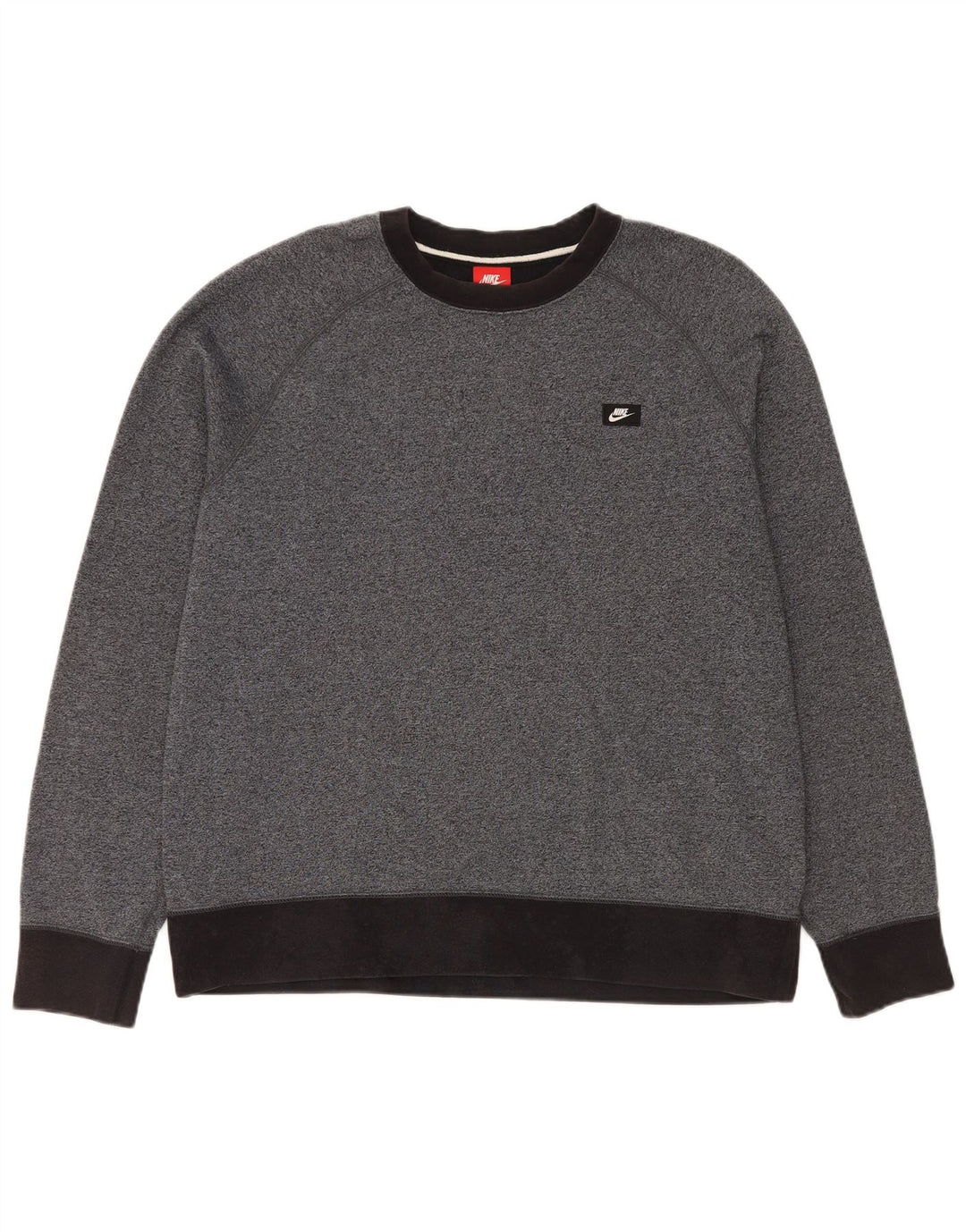 NIKE Sudadera Jumper Jumper XL Gris Colorblock Algodón