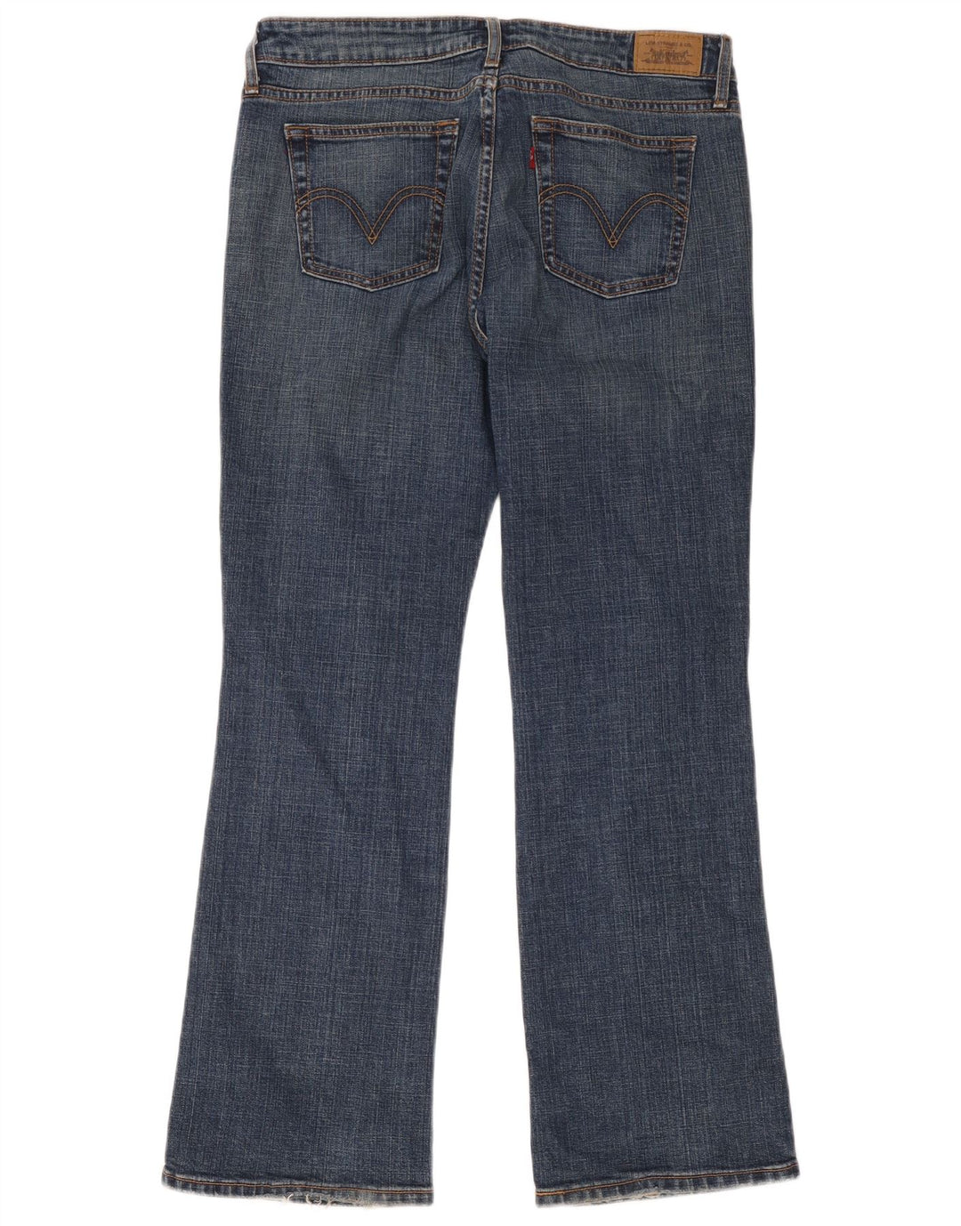 Levi's Jeans 545 Low Bootcut para mujer US 12 Large W34 L31 Algodón azul