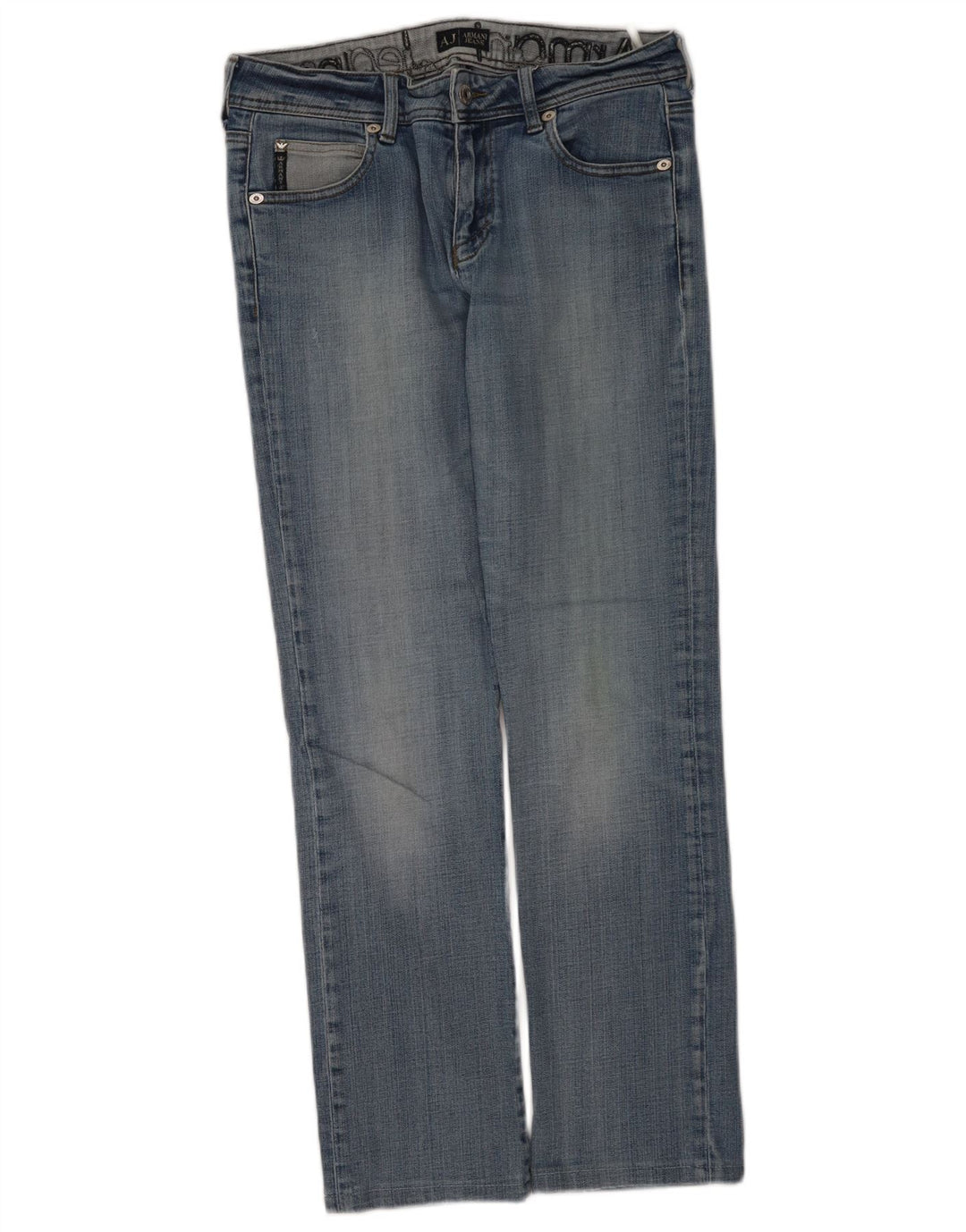 Vaqueros Armani Mujer Slim W27 L30 Azul