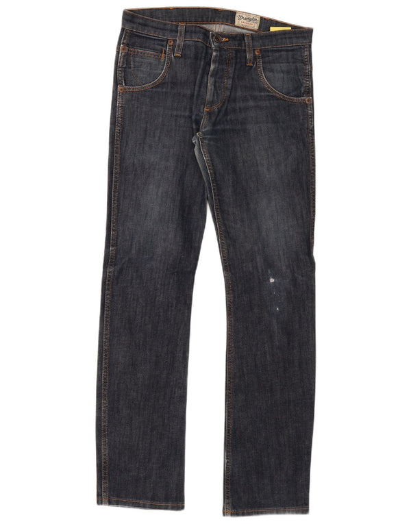 Wrangler Jeans rectos Spencer para hombre W30 L34 Algodón azul marino