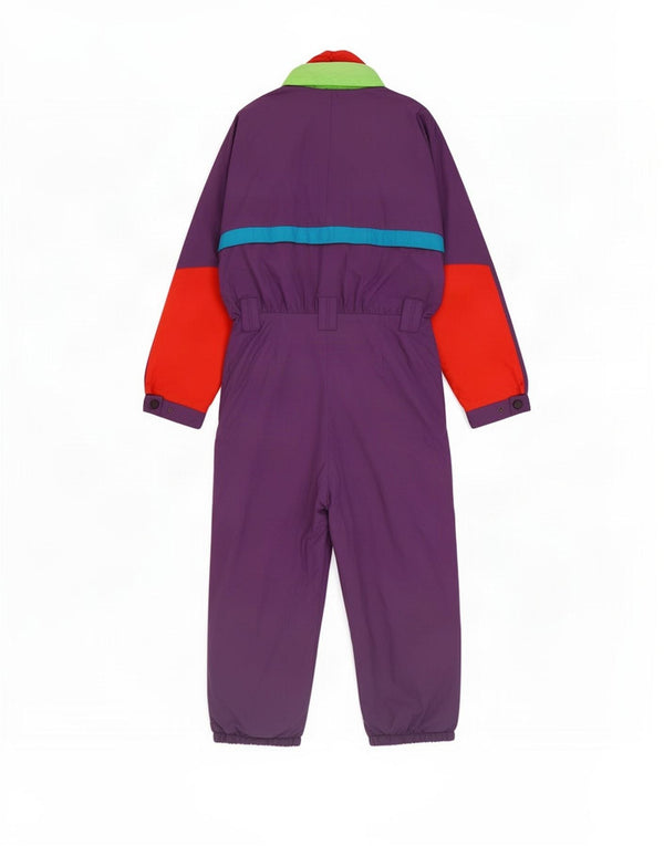 Brunik Mono De Esquí Para Hombre IT 52 Large Púrpura Colorblock Poliamida