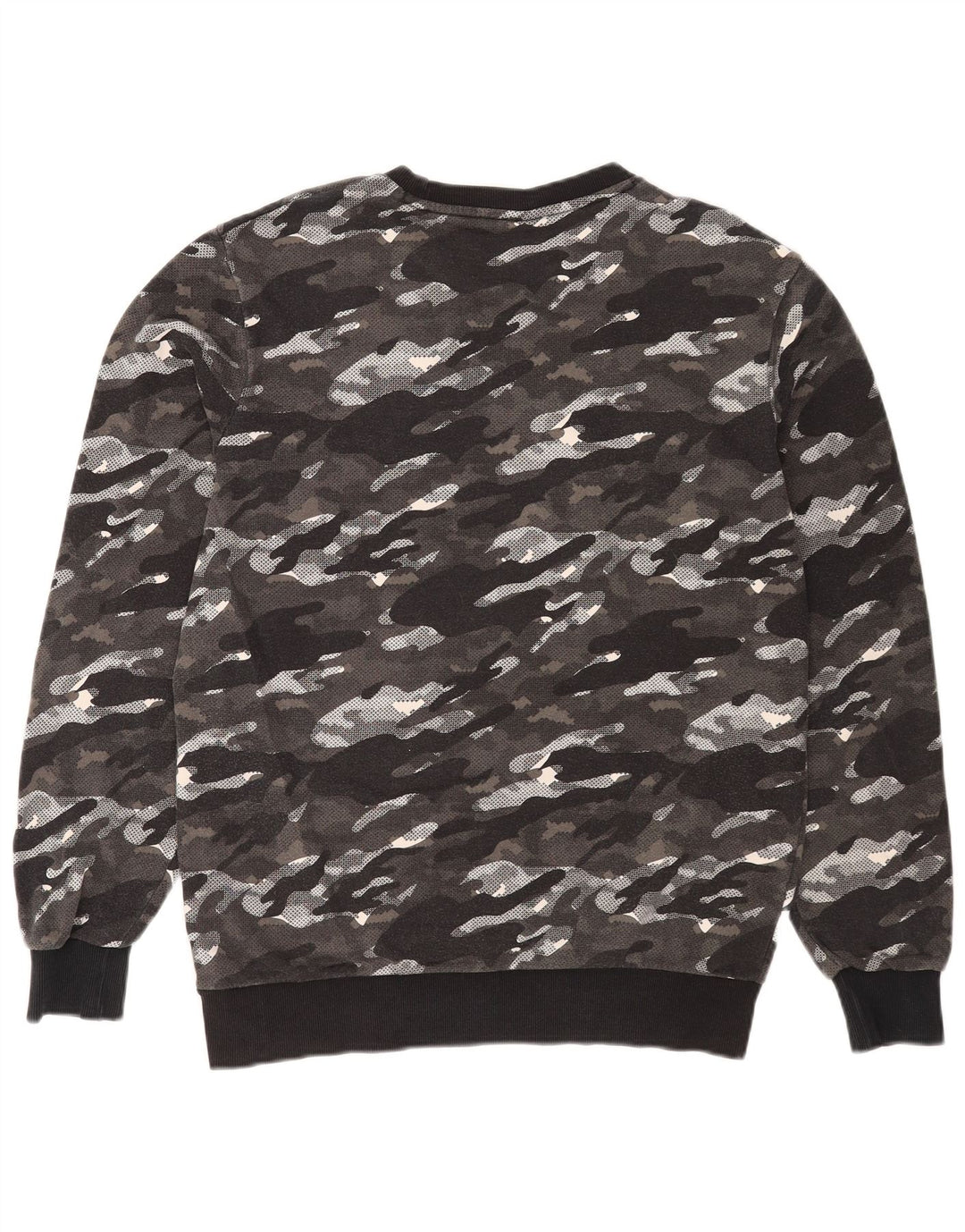 Sudadera Puma Graphic Jumper Gris Medio Camuflaje