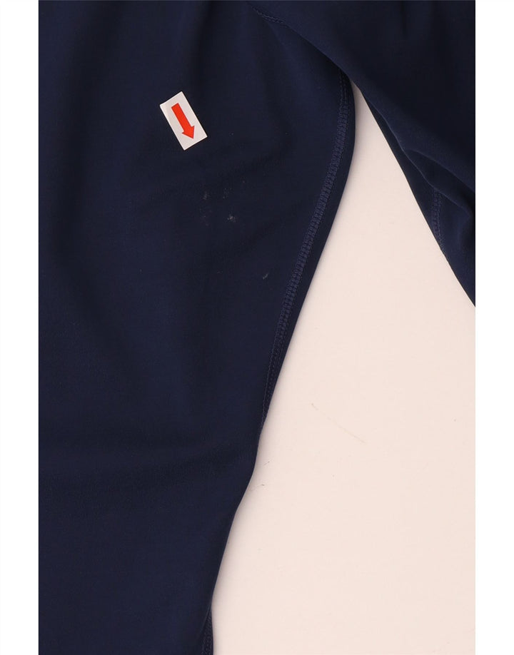NIKE Leggings Dri Fit para mujer UK 10 Small Azul marino Poliéster