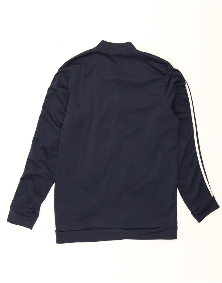 Adidas Hombre Chándal Top Chaqueta Grande Azul Marino Poliéster