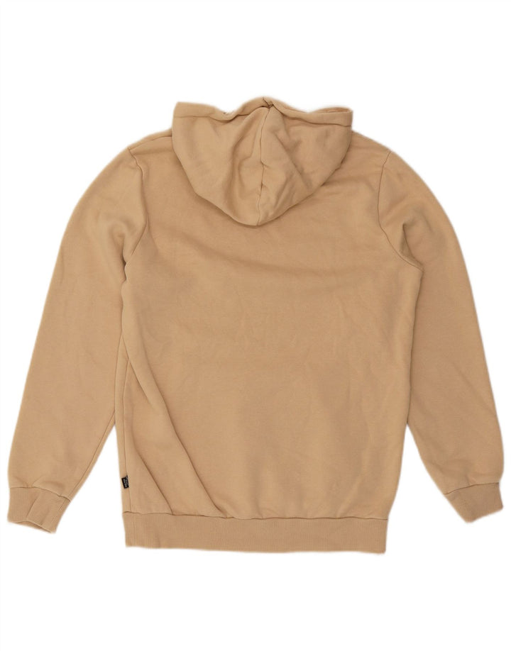 Puma - Sudadera con capucha para hombre, talla pequeña, color beige