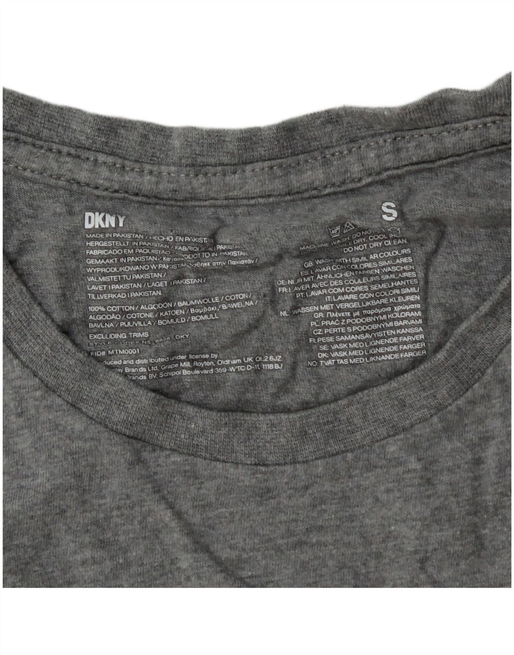 Dkny Camiseta Niño Top 13-14 Años Small Gris Algodón