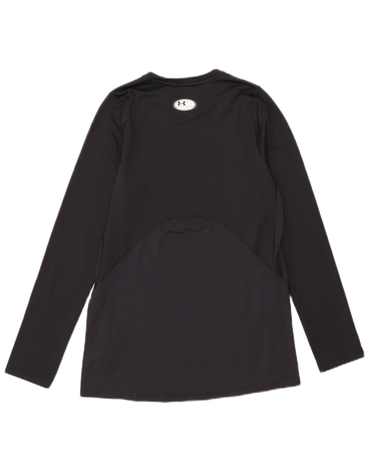 Under Armour Hombre Cold Gear Top Manga Larga Poliéster Negro Mediano