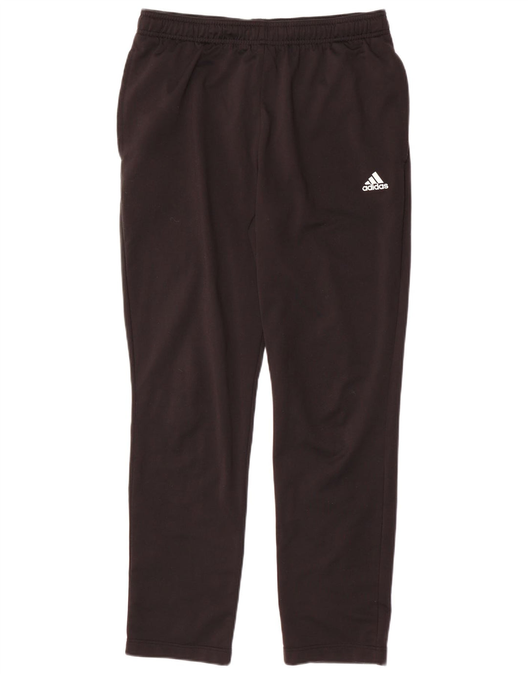 Adidas Pantalones de chándal para hombre UK 42/44 Large Negro Poliéster