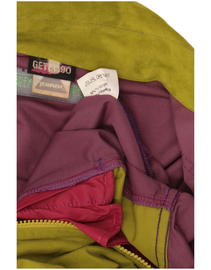 GREAT ESCAPES Chaqueta superior de chándal para hombre IT 52 Large Purple Colourblock