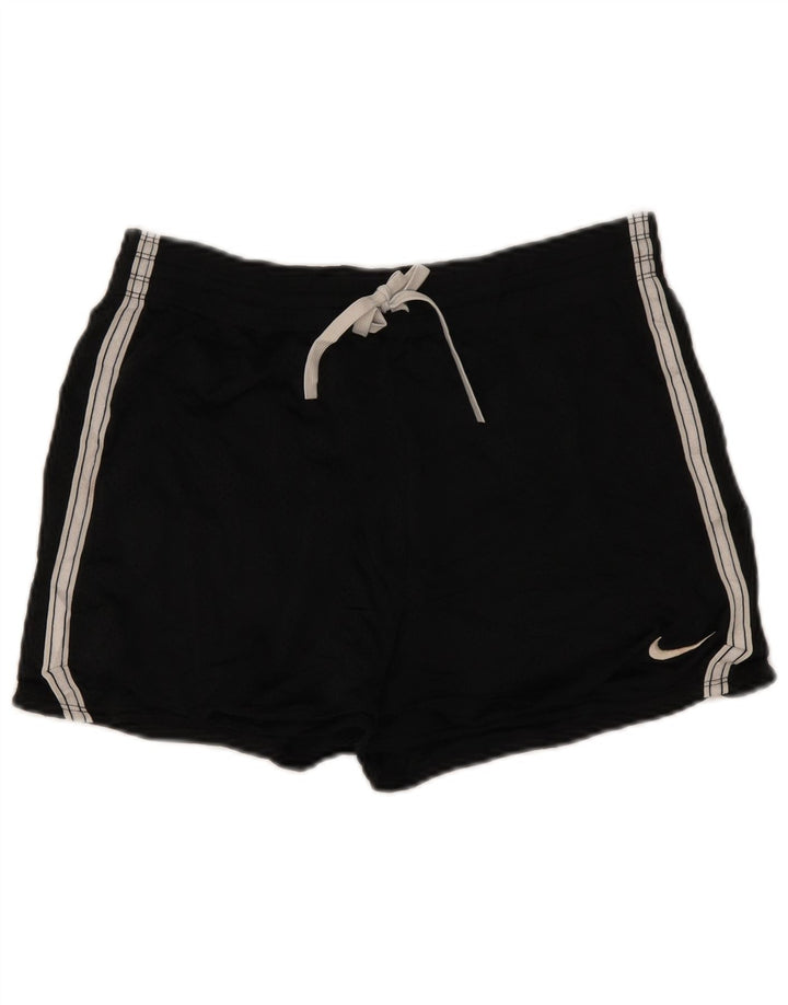 Pantalones cortos deportivos Nike Dri Fit para hombre Poliéster negro mediano