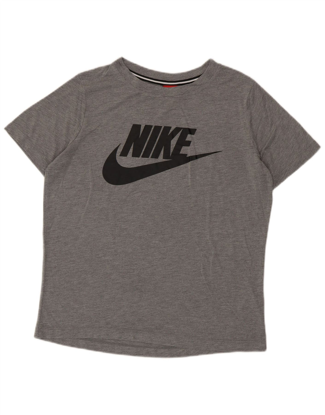 Camiseta NIKE con gráfico gráfico para hombre, parte superior de poliéster gris medio