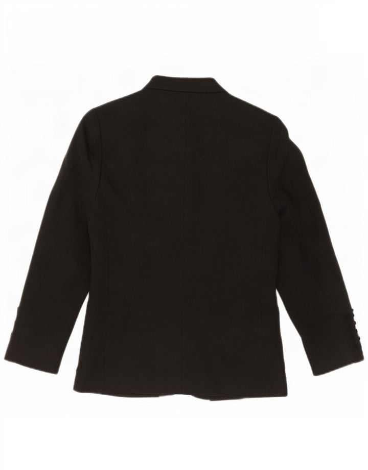 Marks & Spencer Chaqueta tipo blazer de 2 botones para niña 8-9 años Poliéster negro