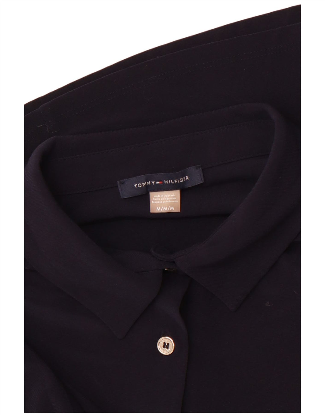 Camisa Tommy Hilfiger para mujer Reino Unido 12 Azul marino mediano