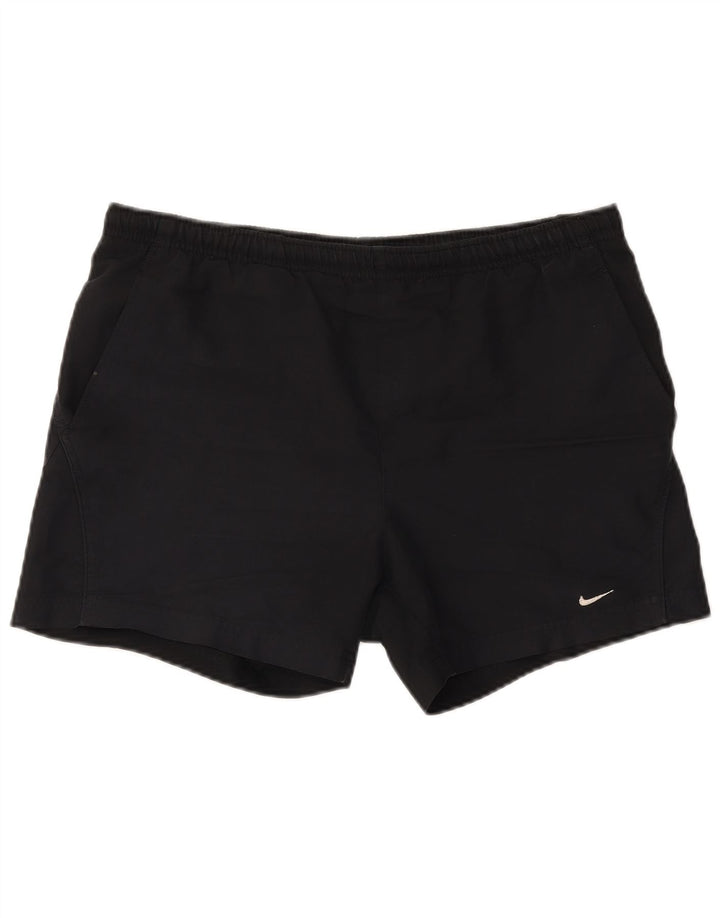 Pantalones cortos deportivos Nike para hombre mediano negro