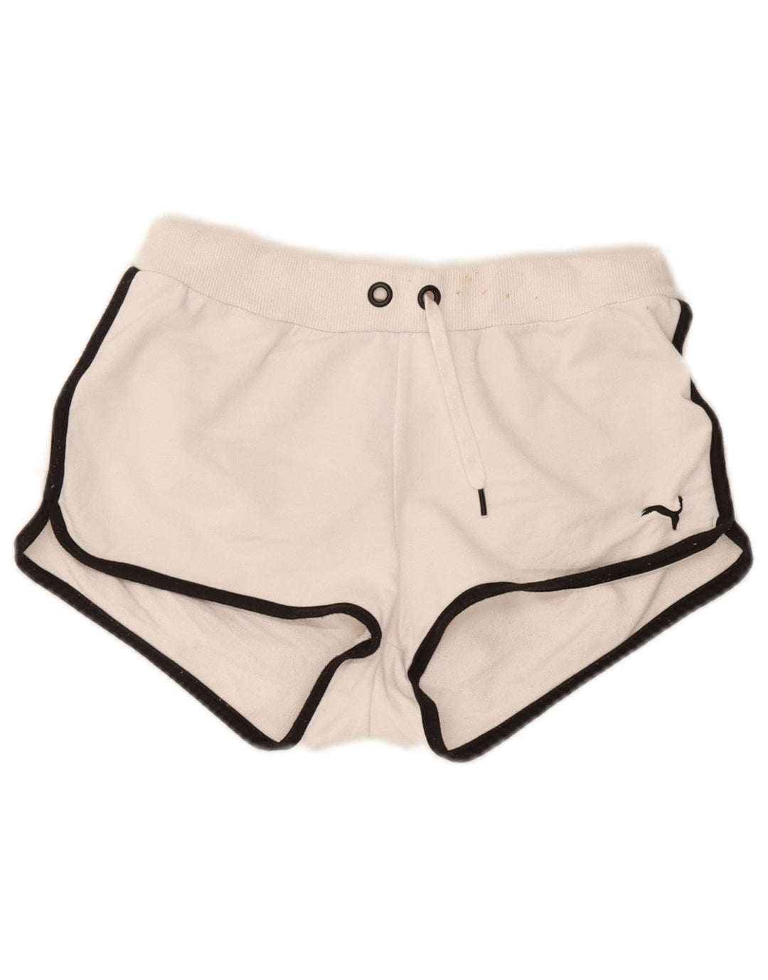 Puma Pantalones cortos deportivos para mujer UK 10 Small White