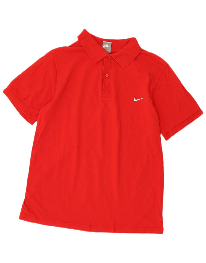 Nike Polo para hombre Reino Unido 42/44 Grande Rojo
