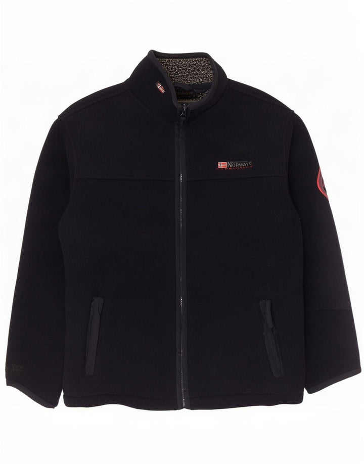Geographical Noruega Chaqueta polar para hombre UK 41 Grande Azul marino Poliéster