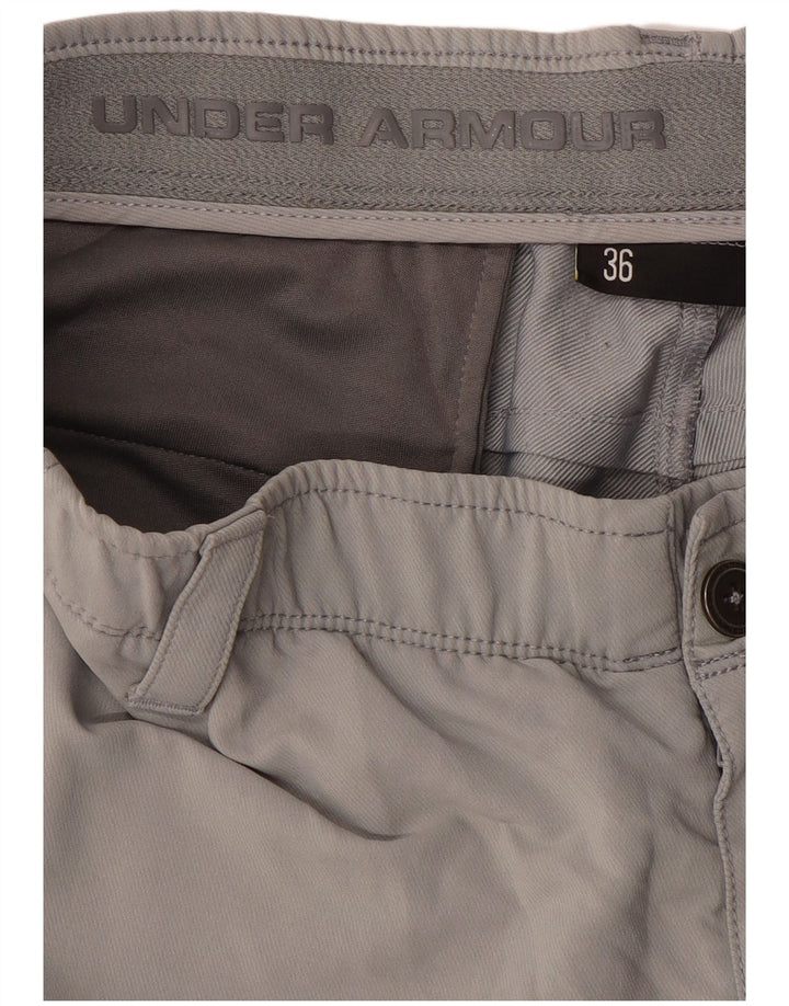 Under Armour Pantalones cortos chinos para hombre W36 grande gris