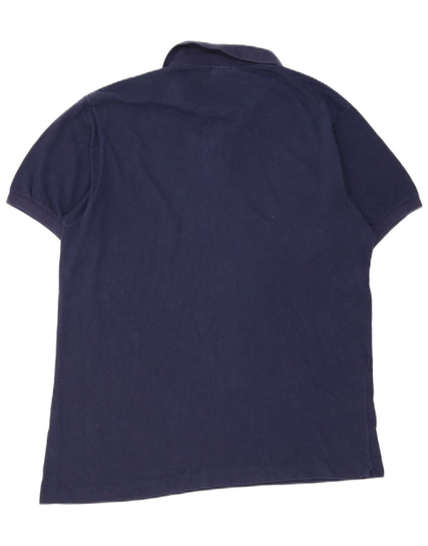 Polo Lacoste para hombre talla 5 grande algodón azul marino