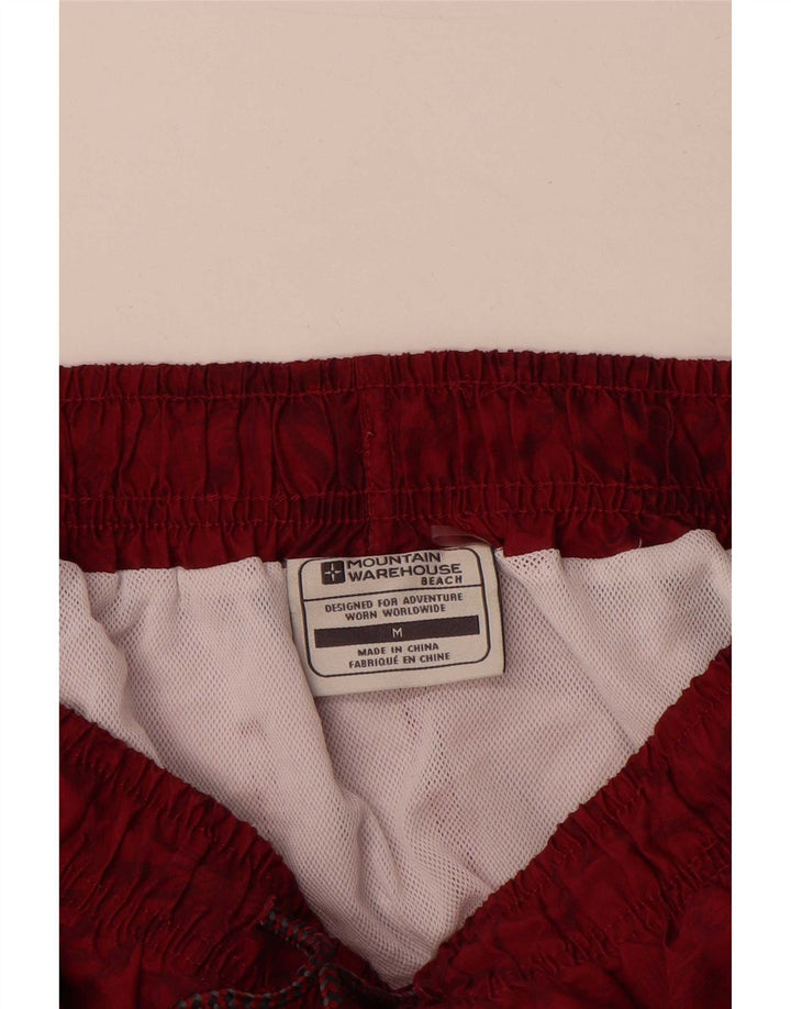 Bañador corto para hombre Mountain Warehouse Poliéster floral rojo mediano