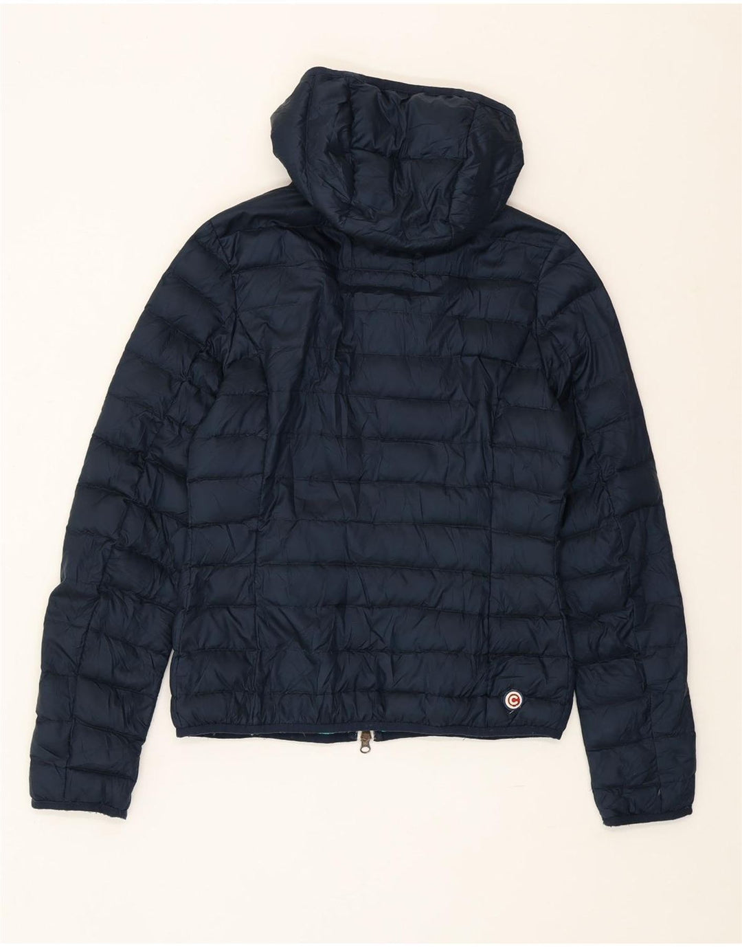 COLMAR Chaqueta acolchada con capucha para mujer IT 42 Medium Azul marino