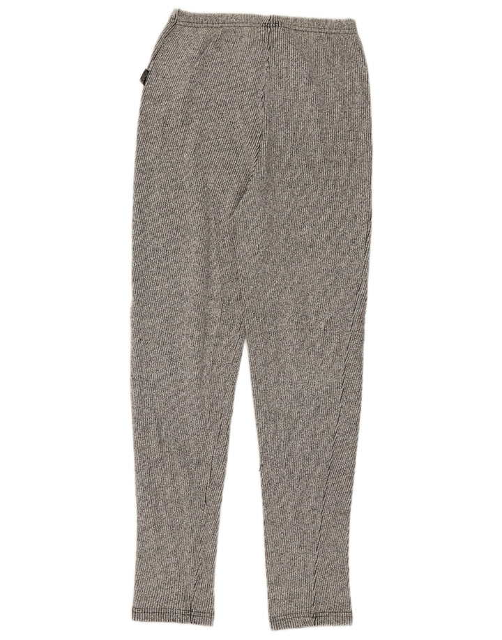 Asics Leggings para mujer Reino Unido 14 Grande Gris Pinstripe