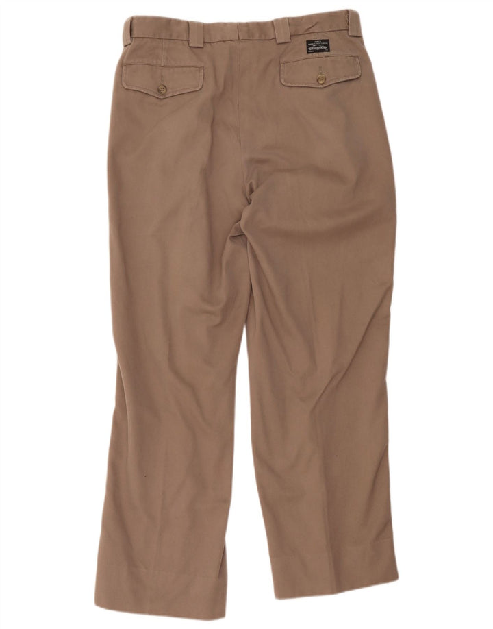 Pantalones chinos con pinzas para mujer Levi's W34 L30 Algodón beige