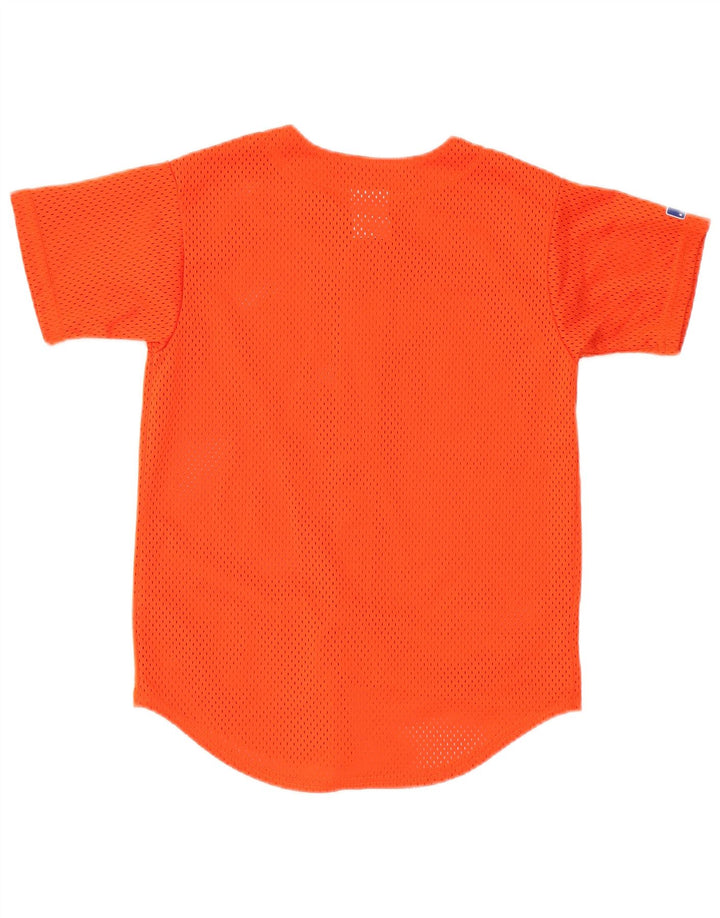 Majestic Camiseta de tirantes con gráfico Mets para niño 13-14 años Poliéster naranja medio